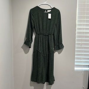 Bohme long sleeve dress.NWT
